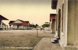 S. THOMÉ, SÃO TOMÉ, Vista Parcial Do Hospital, 2 Scans - São Tomé Und Príncipe