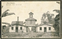 S. THOMÉ, SÃO TOMÉ, Roça Amparo Entrada Dos Terreiros, 2 Scans - São Tomé Und Príncipe