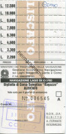 Navigazione Lago Di Como - Comer See - Fahrkarte 1995 Lire 12´500 - Europe