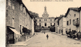 SAINT JEAN DE BOURNAY RUE DE L HOTEL DE VILLE - Saint-Jean-de-Bournay