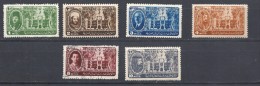 Egitto  1946 Arab League Congress - Portraits Mhinged Yvert 243-248 - Used Stamps