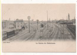 A8   -    La Station De  Châtelineau  -  Train - Chatelet