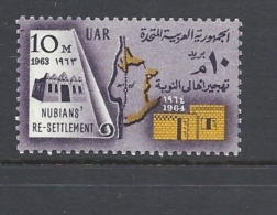 Egitto     1964 Nubians' Re-settlement MNH Yvert 599 - Gebruikt