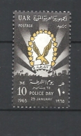 Egitto     1965   Police Day Hinged  Yvert 640 - Oblitérés