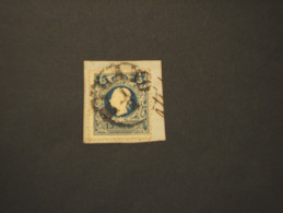 LOMBARDO VENETO - 1858 TESTINA 15 S., Su Frammentino  - TIMBRATI/USED - Lombardy-Venetia