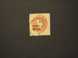 LOMBARDO VENETO - 1861/2 EFFIGE 10 S., Su Frammentino  - TIMBRATI/USED - Lombardije-Venetië