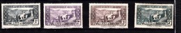 Andorra 1932 Mi Nr 24 - 27  Postfris (*) - Unused Stamps