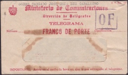 TELEG-202 CUBA  REPUBLICA. TELEGRAFO TELEGRAMA TELEGRAPH. CIRCA 1940. OFICIAL. - Telegrafo