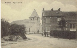 WONCK - Bassenge - Eglise Et école - Bassenge