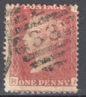 Great Britain 1858-79 - Queen Victoria, 1d Red - Mi.16 Plate 184 - Used - Oblitérés