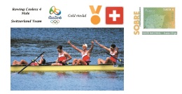 Spain 2016 - Olympic Games Rio 2016 - Gold Medal Rowing Male Switzerland Cover - Autres & Non Classés