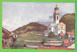 TIEFENCASTEL / ALBULA ALVRA / L'EGLISE ... Carte Vierge - Tiefencastel