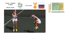 Spain 2016 - Olympic Games Rio 2016 - Gold Medal Tennis Female RUSSIA Cover - Andere & Zonder Classificatie