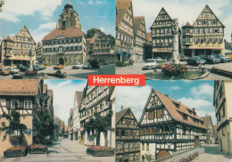 D-71083 Herrenberg - Marktplatz - Cars - Opel - VW - Mercedes Ponton - Herrenberg