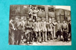 CPA - Militaria "La Grande Guerre 1914 N°95" - Convoi De Prisonniers Alsaciens-Lorains En Gare De Juvisy (CL 682) - Juvisy-sur-Orge