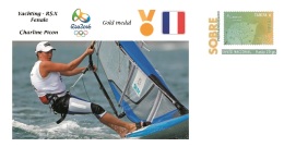 Spain 2016 - Olympic Games Rio 2016 - Gold Medal Yachting Female France Cover - Other & Unclassified