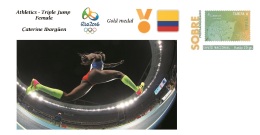 Spain 2016 - Olympic Games Rio 2016 - Gold Medal - Athletics Female Colombia Cover - Sonstige & Ohne Zuordnung
