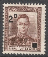 New Zealand. 1941 KGVI Surcharges. 2d On 1½d Used. SG 629 - Oblitérés