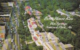 Arkansas Hot Springs Aerial View Bath House Row - Hot Springs