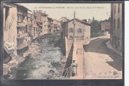 PONTCHARRA Sur TURDINE  Maisons Sur La Turdine   CPA      Num 138      Le 8 Oct 1907 - Pontcharra-sur-Turdine