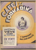 SALON DE PROVENCE AFFICHE CAFE Antonin VEVE 20 X 30 Cm - Salon De Provence