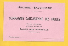 SALON DE PROVENCE CARTE Huilerie Savonnerie CAUCASIENNE DES HUILES - Salon De Provence