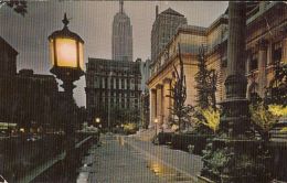 46993- NEW YORK CITY- THE PUBLIC LIBRARY, CAR - Autres Monuments, édifices