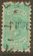 VICTORIA 1905 1/2d Blue-green QV SG 416a U #VI654 - Gebraucht