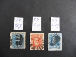 Brésil :3 Timbres Oblitérés - Colecciones & Series