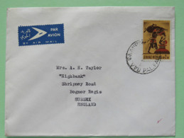 Greece 1970 Cover To England - Olympics - Hercules And The Erymanthian Boar - Covers & Documents