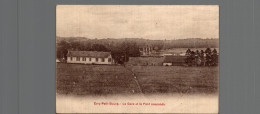 EVRY PETIT BOURG LA GARE ET LE PONT SUSPENDU - Evry