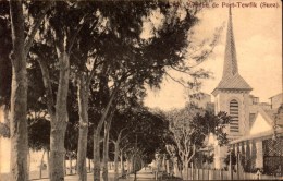 Delcampe - Egypte, Suez, Avenue De Port-tewfik    (bon Etat) - Sues