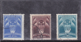 #135     AVIATION STAPS, , 3 X STAMPS, 1932,  ROMANIA. - Fiscali