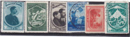 #135   NATIONAL JAMBOREEA,  SCOUT, SIBIU, 6 X STAMPS, USED, Mi.437-442, 1932,  ROMANIA. - Gebruikt