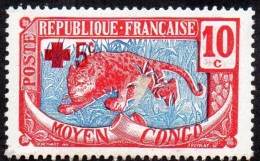 Congo Français - N°  66 * Croix Rouge - Ungebraucht