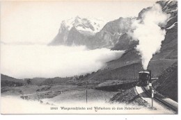 SUISSE - Wengernalpbahn Und Wetterhorn Ob Dem Nebelmeer - Elm