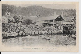 CPA Martinique Colonies Françaises Non Circulé Saint Pierre Fête - Altri & Non Classificati