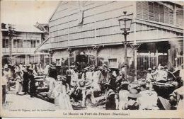 CPA Martinique Colonies Françaises Non Circulé Fort De France Marché - Fort De France