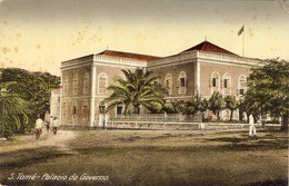 S. THOMÉ, SÃO TOMÉ, Palacio Do Governo, 2 Scans - São Tomé Und Príncipe