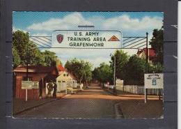GRAFENWOHR   Training Area U.S.ARMY   CPSM     Le  2 7  1970   MILITARIA Pour 19 SAINT ROBERT - Grafenwoehr