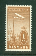 Danmark, 1934 Yv PA 10**, MNH - Poste Aérienne