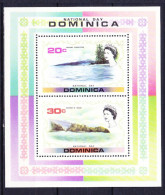 DOMINIQUE - DOMINICA BLOC ET FEUILLET 1972 YT N° BF 15 ** - Dominique (...-1978)
