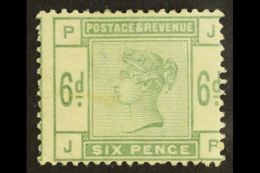 1883-84 6d Dull Green, SG 194, Mint, Good Colour. For More Images, Please Visit... - Andere & Zonder Classificatie