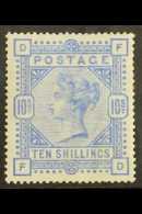 1883-84 10s Pale Ultramarine, SG 183a, Fine Mint, Well- Centered With Lovely Fresh Colour. Pretty. For More... - Autres & Non Classés