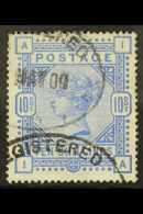 1883 10s Ultramarine, SG 183, Average To Good Used With Bright Colour. Cat SG £525. For More Images, Please... - Sonstige & Ohne Zuordnung