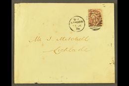 1879 (22 Dec) Cover To Lechlade Bearing 1870 1½d Rose-red Plate 3 (SG 51) Tied By London Duplex Cancel,... - Sonstige & Ohne Zuordnung