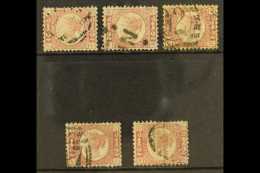 1870 ½d 'Bantams' Small Selection Of Scarce WELL-CENTRED Used Stamps, Each With The Design Clear Of The... - Sonstige & Ohne Zuordnung