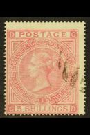 1867 5s Pale Rose, SG 127, Plate 1, Used With Lovely Small Part Cancellation Leaving The Portrait Clear. For More... - Sonstige & Ohne Zuordnung