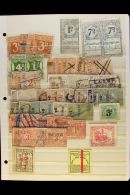 LOCAL RAILWAY STAMPS 1890's-1930's Mostly Used Collection On Stock Pages, Inc North British Railway, North Eastern... - Sonstige & Ohne Zuordnung