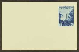 1956 6b Blue On Slightly Bluish Wove Paper Air Letter Sheet, Very Fine Unused. Only 500 Printed. For More Images,... - Yémen